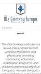 Mobile Screenshot of olagrimsbyeurope.com