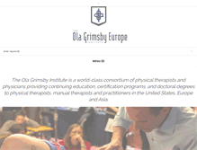 Tablet Screenshot of olagrimsbyeurope.com